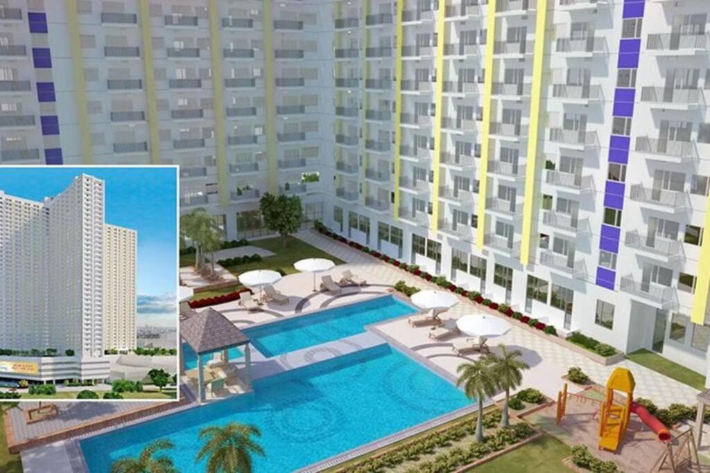 كويزون سيتي Cozy Studio Unit At Sun Residences المظهر الخارجي الصورة