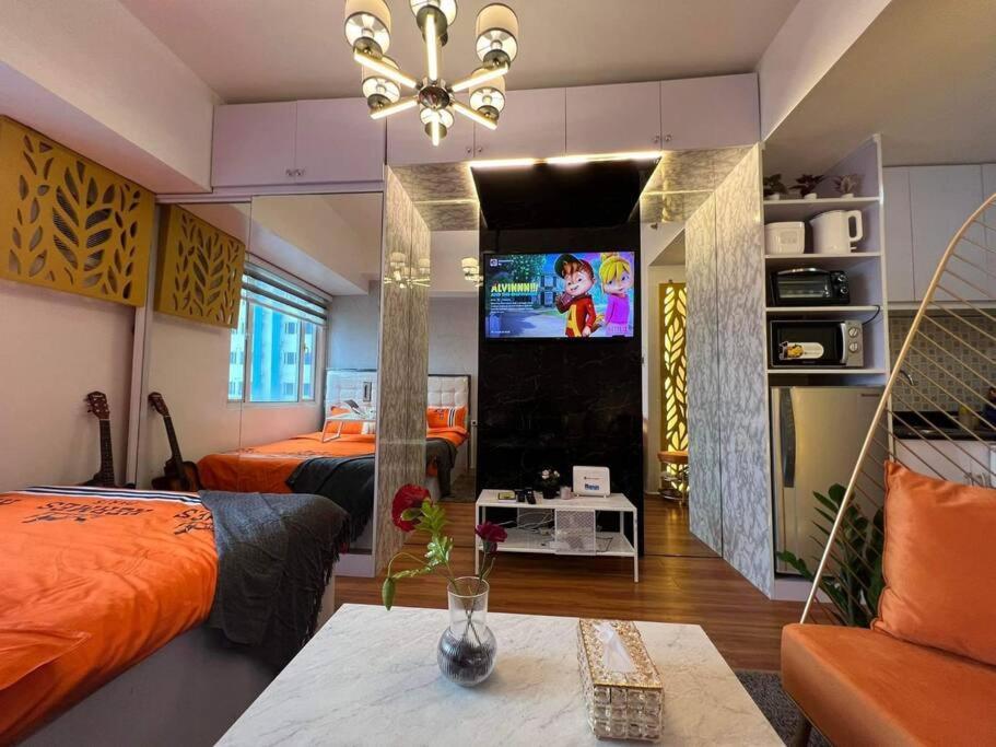 كويزون سيتي Cozy Studio Unit At Sun Residences المظهر الخارجي الصورة